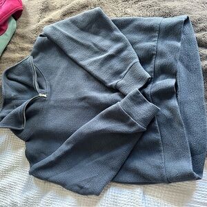 CALIA by Carrie Underwood Gray Cowl Neck Sweater